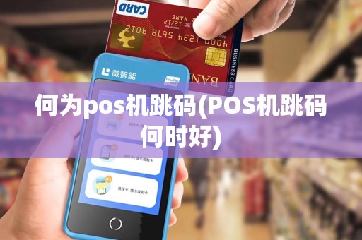 何为pos机跳码(POS机跳码何时好)