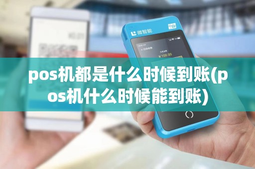 pos机都是什么时候到账(pos机什么时候能到账)