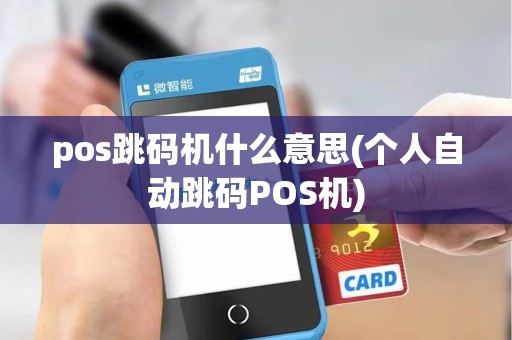 pos跳码机什么意思(个人自动跳码POS机)