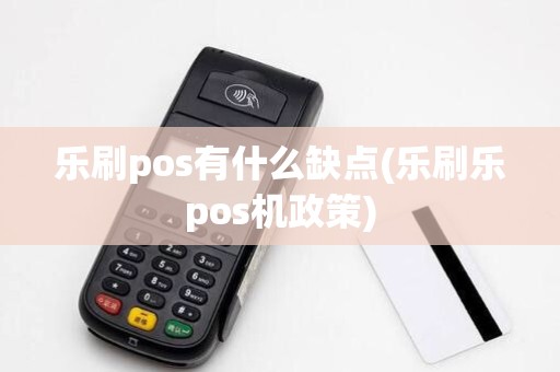 乐刷pos有什么缺点(乐刷乐pos机政策)