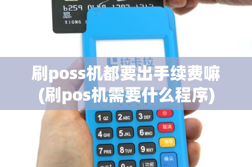 刷poss机都要出手续费嘛(刷pos机需要什么程序)
