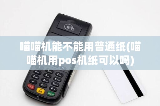 喵喵机能不能用普通纸(喵喵机用pos机纸可以吗)