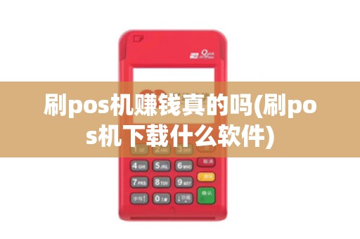 刷pos机赚钱真的吗(刷pos机下载什么软件) 刷pos机赚钱真的吗(刷pos机下载什么软件)