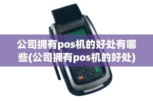 公司拥有pos机的好处有哪些(公司拥有pos机的好处)