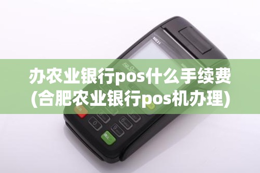 办农业银行pos什么手续费(合肥农业银行pos机办理)