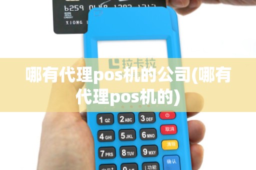哪有代理pos机的公司(哪有代理pos机的)