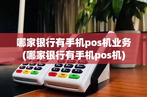 哪家银行有手机pos机业务(哪家银行有手机pos机)