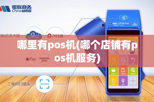 哪里有pos机(哪个店铺有pos机服务)