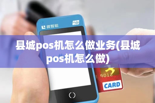 县城pos机怎么做业务(县城pos机怎么做)