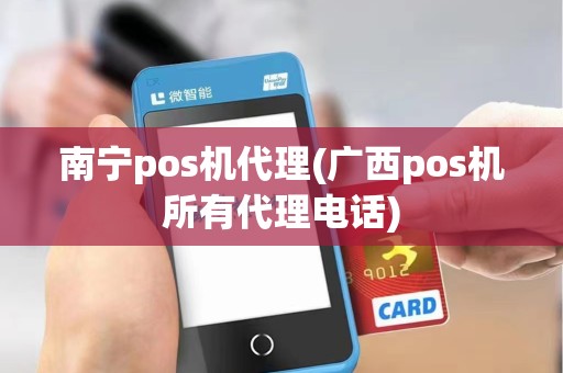 南宁pos机代理(广西pos机所有代理电话)