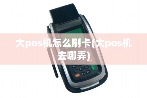 大pos机怎么刷卡(大pos机去哪弄)