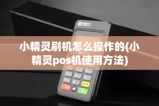 小精灵刷机怎么操作的(小精灵pos机使用方法)
