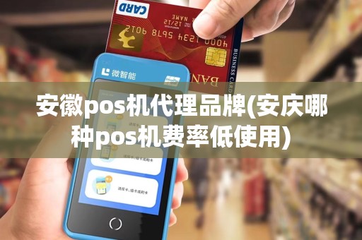 安徽pos机代理品牌(安庆哪种pos机费率低使用)