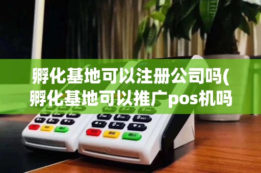 孵化基地可以注册公司吗(孵化基地可以推广pos机吗)