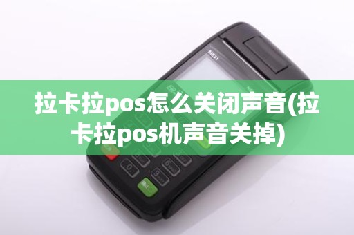 拉卡拉pos怎么关闭声音(拉卡拉pos机声音关掉)