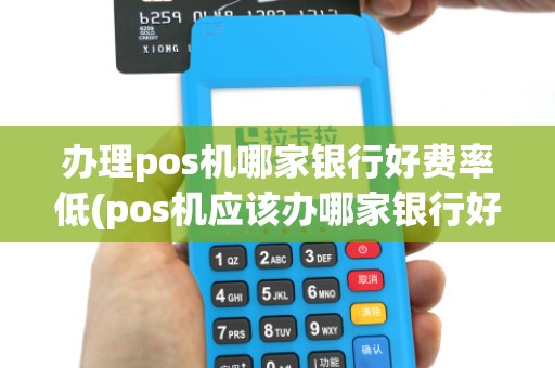 办理pos机哪家银行好费率低(pos机应该办哪家银行好)