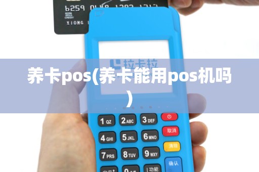 养卡pos(养卡能用pos机吗)