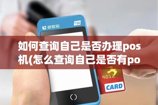 如何查询自己是否办理pos机(怎么查询自己是否有pos机)