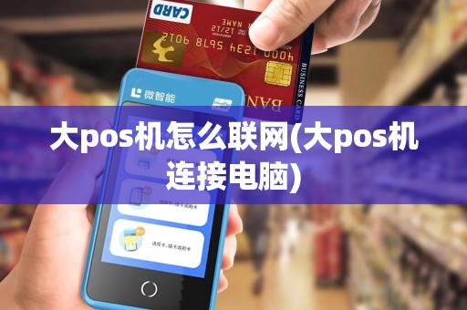 大pos机怎么联网(大pos机连接电脑)