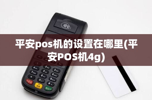 平安pos机的设置在哪里(平安POS机4g)
