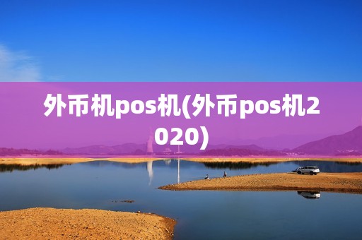 外币机pos机(外币pos机2020)