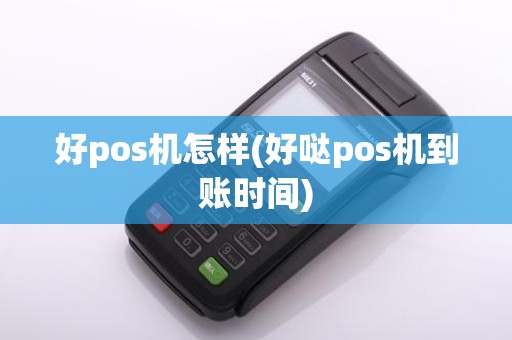 好pos机怎样(好哒pos机到账时间)