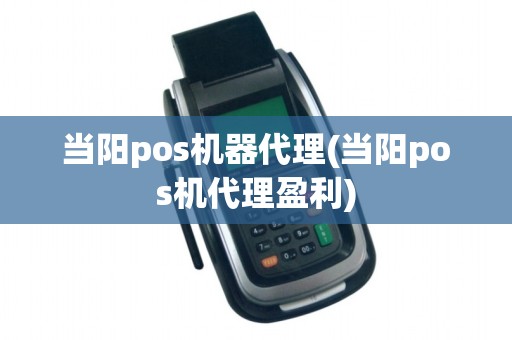当阳pos机器代理(当阳pos机代理盈利)
