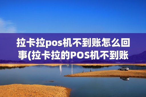 拉卡拉pos机不到账怎么回事(拉卡拉的POS机不到账)