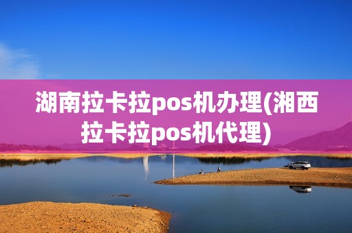 湖南拉卡拉pos机办理(湘西拉卡拉pos机代理)