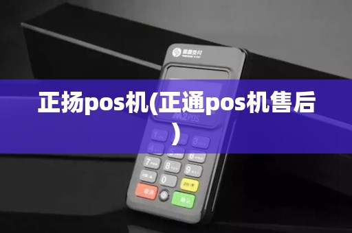 正扬pos机(正通pos机售后)