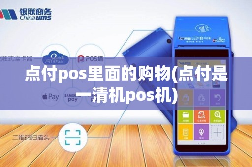 点付pos里面的购物(点付是一清机pos机)