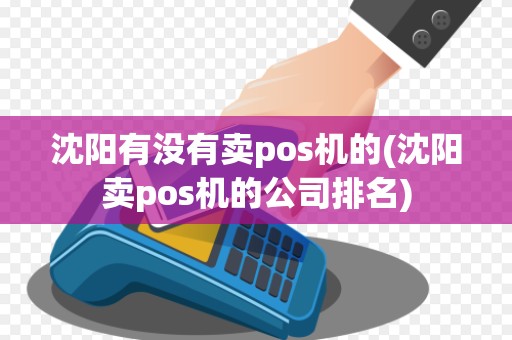 沈阳有没有卖pos机的(沈阳卖pos机的公司排名)