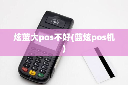炫蓝大pos不好(蓝炫pos机)
