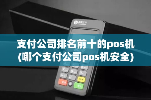 支付公司排名前十的pos机(哪个支付公司pos机安全)