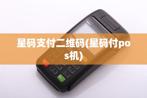 星码支付二维码(星码付pos机)