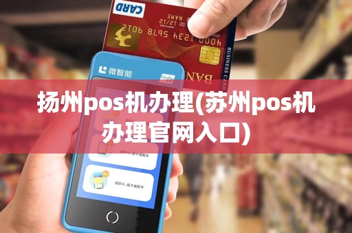 扬州pos机办理(苏州pos机办理官网入口)