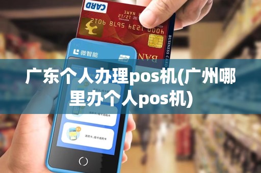 广东个人办理pos机(广州哪里办个人pos机)