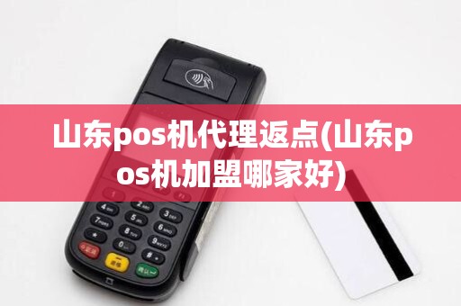 山东pos机代理返点(山东pos机加盟哪家好)