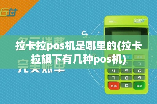 拉卡拉pos机是哪里的(拉卡拉旗下有几种pos机)