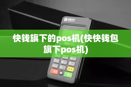 快钱旗下的pos机(快快钱包旗下pos机)