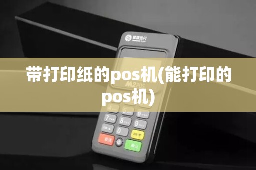 带打印纸的pos机(能打印的pos机)