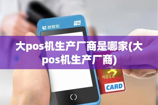 大pos机生产厂商是哪家(大pos机生产厂商)
