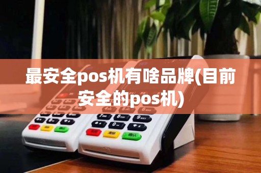 最安全pos机有啥品牌(目前安全的pos机)
