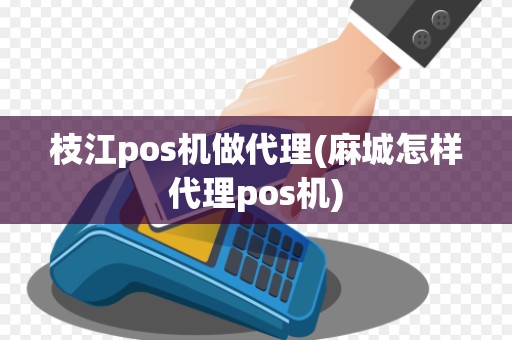 枝江pos机做代理(麻城怎样代理pos机)