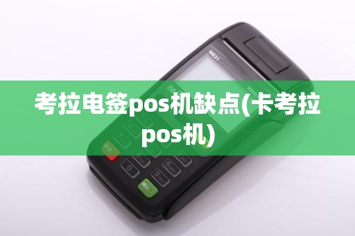 考拉电签pos机缺点(卡考拉pos机)