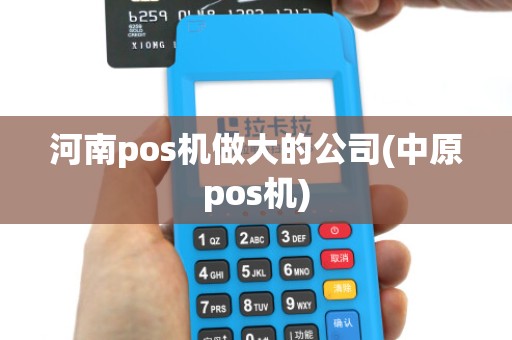河南pos机做大的公司(中原pos机)