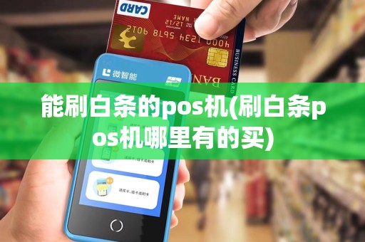 能刷白条的pos机(刷白条pos机哪里有的买)