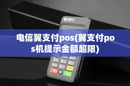 电信翼支付pos(翼支付pos机提示金额超限)