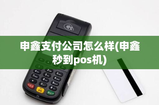 申鑫支付公司怎么样(申鑫秒到pos机)