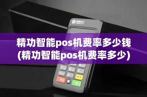 精功智能pos机费率多少钱(精功智能pos机费率多少)
